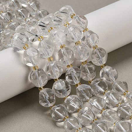 Natural Quartz Crystal Beads Strands G-K387-A16-03-1