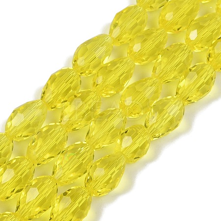 Transparent Glass Beads Strands EGLA-N013-T10mm-D26-1