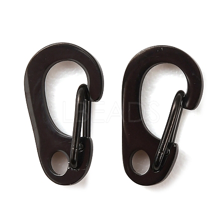 304 Stainless Steel Push Gate Snap Keychain Clasp Findings SA-CBABDB1-01EB-1
