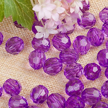 Transparent Acrylic Beads TACR-WH0015-03B-03-1