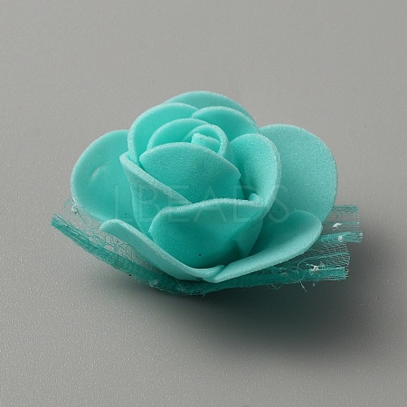 3D Foam Rose Ornament Accessories DIY-WH0304-623L-1