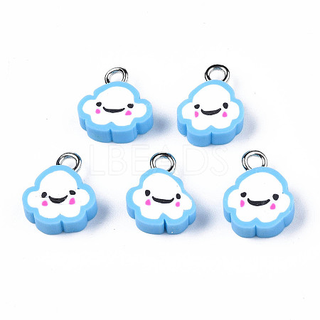 Handmade Polymer Clay Charms LS-CLAY-N006-37B-01C-1