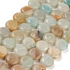 Natural Flower Amazonite Beads Strands G-M403-C13-1