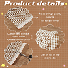 3.75CT Polyester Cotton Cross Stitch Fabric DIY-WH0588-32B-4