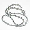 Electroplate Crystal Glass Rice Beads Strands EGLA-F042-A10-3