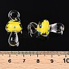 Handmade Lampwork Pendants LAMP-T021-14A-4