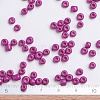 Baking Paint Glass Seed Beads SEED-US0003-4mm-K21-4