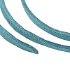 3x1.5mm Teal Flat Faux Suede Cord X-LW-R003-61-3
