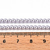 Baking Paint Pearlized Glass Pearl Bead Strands HY-N002-3mm-A04-5