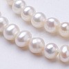 Natural Cultured Freshwater Pearl Beads Strands PEAR-F004-09-3