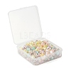 150Pcs 5 Colors Transparent Acrylic Beads X1-TACR-LS0001-09-7