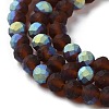 Imitation Jade Glass Beads Strands EGLA-A034-T3mm-MB02-4