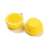 Opaque Resin Pendants RESI-Z042-01P-02-2