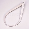 Profession Bent-leg Stainless Steel Caliper Clay Sculpture Ceramic Measuring Pottery Tools TOOL-WH0045-04D-2