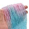 Transparent Painted Glass Beads Strands DGLA-A034-T2mm-A22-2