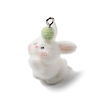 Easter Opaque Resin Pendants RESI-F062-03B-2