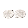 Non-Tarnish 304 Stainless Steel Pendants LS-STAS-A074-03A-P-3
