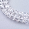 Glass Bead Strands GLAA-R041-4x4mm-24-3