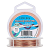 Round Bare Copper Wire for Jewelry Making CWIR-BC0002-16C-1
