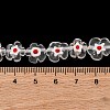 Handmade Millefiori Lampwork Beads Strands LAMP-G164-03M-4