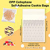 OPP Cellophane Self-Adhesive Cookie Bags OPP-WH0008-04A-2