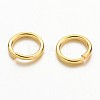 Brass Open Jump Rings JRC7MM-G-2