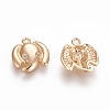 Brass Charms KK-L180-014G-NF-2