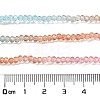 Transparent Painted Glass Beads Strands DGLA-A034-T2mm-A19-3