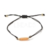 Adjustable Natural Jade Braided Beaded Bracelets for Women BJEW-JB07792-03-1