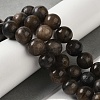 Natural Chiastolite Beads Strands G-Q161-A03-05-2