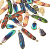 30Pcs 10 Styles Rack Plating Alloy Pendants FIND-TA0009-68-3
