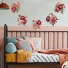 Translucent PVC Self Adhesive Wall Stickers STIC-WH0015-159-3