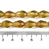 Transparent Glass Beads Strands EGLA-N013-T10mm-D08-4