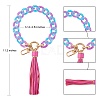 Chain Link Wristlet Keychain HJEW-SW00014-04-2