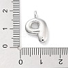 Rack Plating Brass Balloon Letter Pendants X-KK-C050-01P-P-3