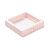 Square Transparent PE Thin Film Suspension Jewelry Display Box LS-X1-CON-D009-01A-04-2