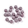Opaque Solid Color Glass Beads X1-GLAA-N007-4mm-A05-1
