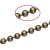   5 Yard Brass Ball Chains CHC-PH0001-11AB-FF-4