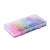 540Pcs 18 Style Spray Painted ABS Plastic Imitation Pearl Beads OACR-YW0001-35B-6