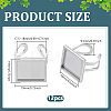 12Pcs 201 Stainless Steel Cuff Pad Ring Settings STAS-BC0004-09A-2