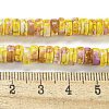 Baking Paint Synthetic Turquoise Beads Strands G-H060-02B-10-5