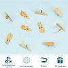 10Pcs 304 Stainless Steel Stud Earring Findings STAS-SP0001-88B-G-5