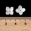 Dyed & Heated Glass Bead Caps GLAA-Z019-01H-3