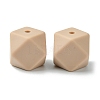 Round/Polygon Food Grade Silicone Focal Beads SIL-F003-06A-3