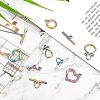 PVD Vacuum Plating 304 Stainless Steel Toggle Clasps STAS-FH0001-17MC-4