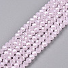 Electroplate Glass Beads Strands LS-EGLA-A044-J2mm-A02-5