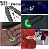 30Pcs Luminous Plastic Zipper Pulls FIND-CA0005-31-7