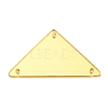 Triangle Acrylic Mirror Sew on Rhinestones MACR-G065-02C-05-1