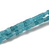 Natural Aquamarine Beads Strands G-B064-A09-1