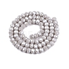 Electroplate Glass Beads Strands EGLA-A044-P6mm-A19-3